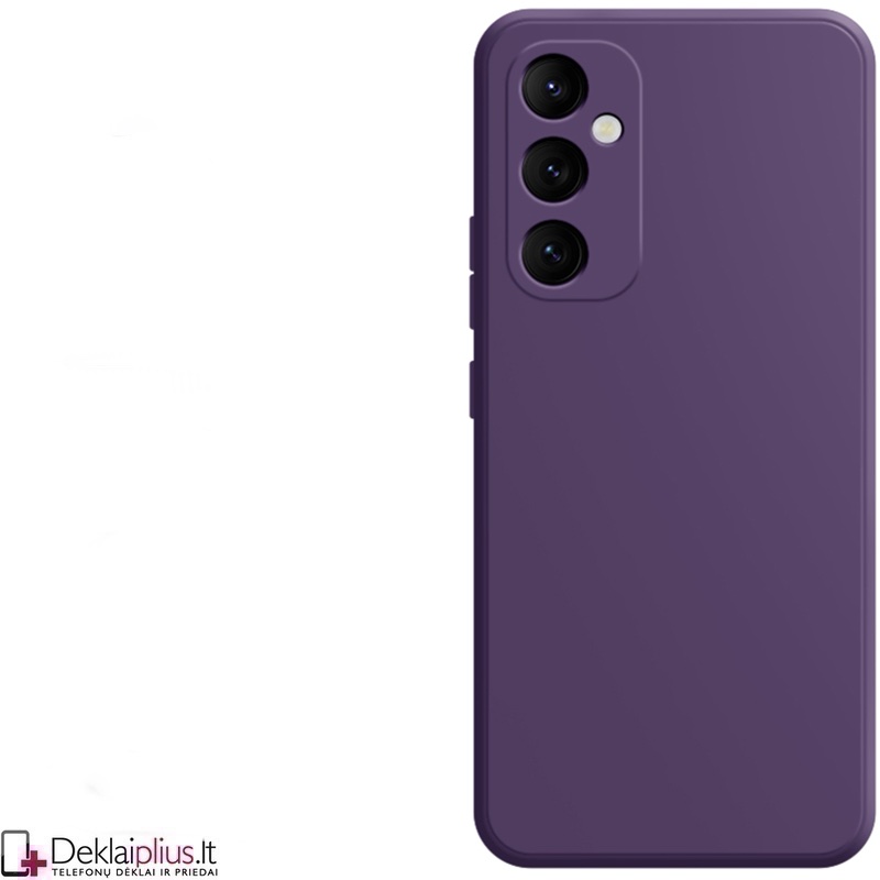 Liquid Air silikoninis violetinis dėklas - su kameros apsauga (Samsung S24 Plus) Liquid Air silikoninis violetinis dėklas - su kameros apsauga (Samsung S24 Plus)